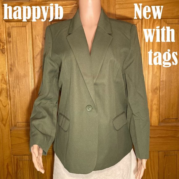 NWT Vintage Blair Blazer Jacket Size 16P - Picture 2 of 14